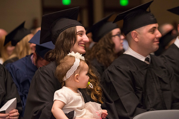 College of Language and Letters Convocation in the Manwaring Center Ballroom.