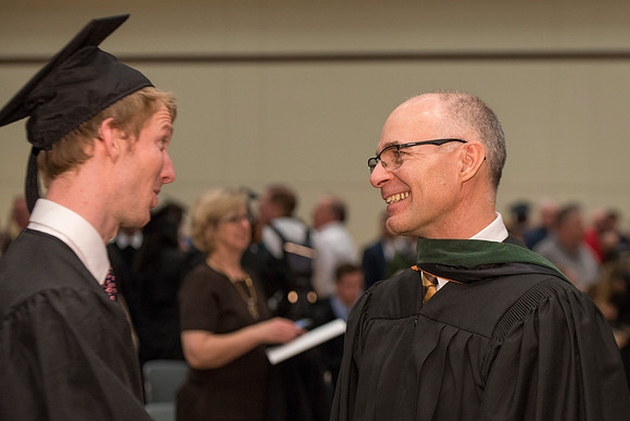 College of Language and Letters Convocation in the Manwaring Center Ballroom.
