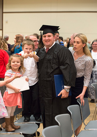 College of Language and Letters Convocation in the Manwaring Center Ballroom.