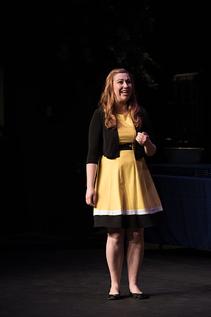 Performing and Visual Arts Convocation Ceremony in the Snow Drama Theatre.