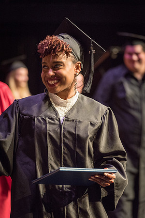 Performing and Visual Arts Convocation Ceremony in the Snow Drama Theatre.