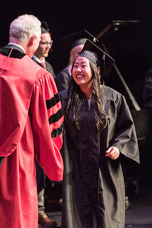 Performing and Visual Arts Convocation Ceremony in the Snow Drama Theatre.