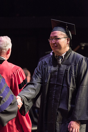 Performing and Visual Arts Convocation Ceremony in the Snow Drama Theatre.