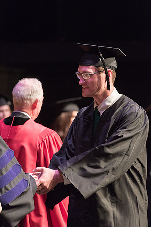 Performing and Visual Arts Convocation Ceremony in the Snow Drama Theatre.