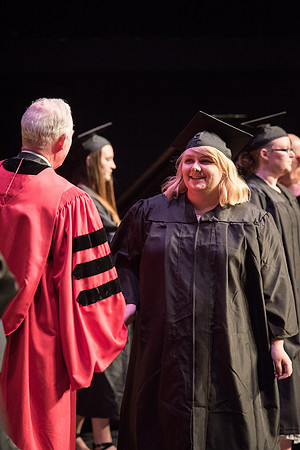 Performing and Visual Arts Convocation Ceremony in the Snow Drama Theatre.