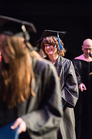 Performing and Visual Arts Convocation Ceremony in the Snow Drama Theatre.