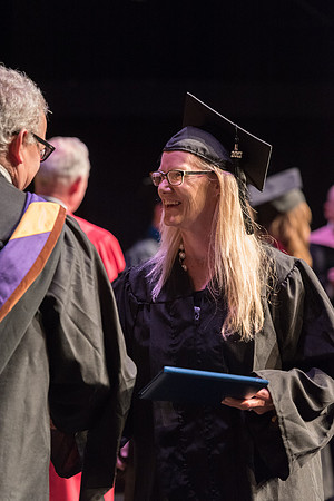 Performing and Visual Arts Convocation Ceremony in the Snow Drama Theatre.