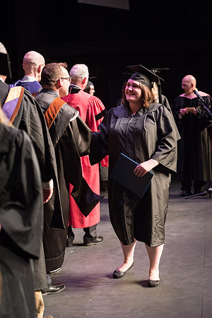 Performing and Visual Arts Convocation Ceremony in the Snow Drama Theatre.