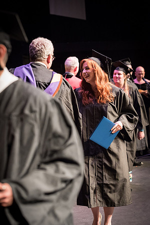 Performing and Visual Arts Convocation Ceremony in the Snow Drama Theatre.