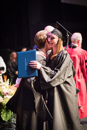 Performing and Visual Arts Convocation Ceremony in the Snow Drama Theatre.