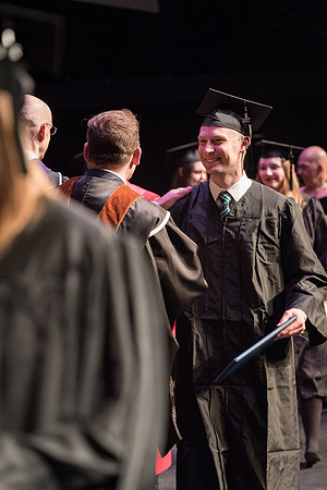 Performing and Visual Arts Convocation Ceremony in the Snow Drama Theatre.