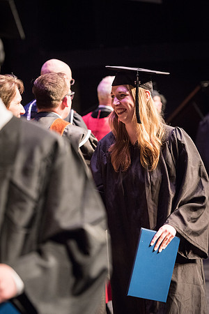 Performing and Visual Arts Convocation Ceremony in the Snow Drama Theatre.