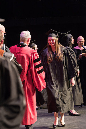 Performing and Visual Arts Convocation Ceremony in the Snow Drama Theatre.