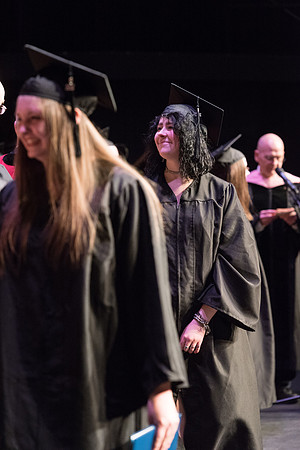 Performing and Visual Arts Convocation Ceremony in the Snow Drama Theatre.