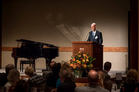 President Eyring speaks at the President's Club Banquet.