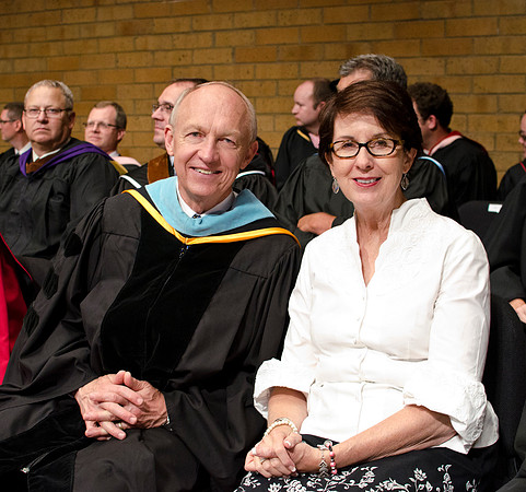 Commencement during graduation spring 2012