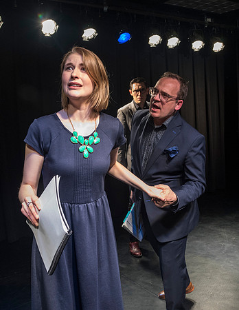 The theater department performs readings as part of the Ibsen Series.
