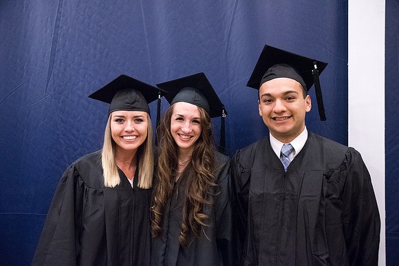 Graduation for the Winter 2017 semester at BYU-Idaho