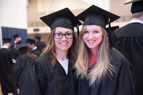 Graduation for the Winter 2017 semester at BYU-Idaho