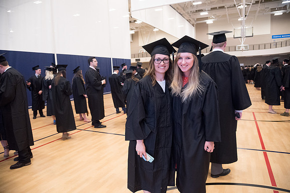 Graduation for the Winter 2017 semester at BYU-Idaho