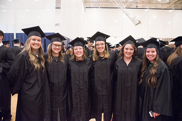 Graduation for the Winter 2017 semester at BYU-Idaho