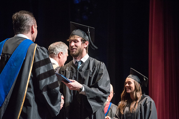 Convocation for the College of Business and Communication. Photos by Assistant University Relations Photographer and Visual Communication graduate Ryan Chase.