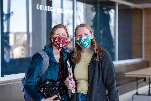 Students on Campus - Mar 2021