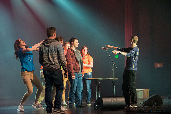 Get Connected finishes their first day with a Talent Show from incoming freshmen.
