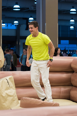 Students participate in I-Night with their Get Connected group.