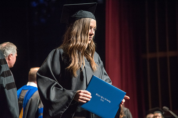 Convocation for the College of Business and Communication. Photos by Assistant University Relations Photographer and Visual Communication graduate Ryan Chase.