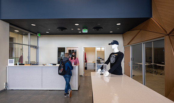 BYU-Idaho Career Center in it's new space in the Manwaring Center.