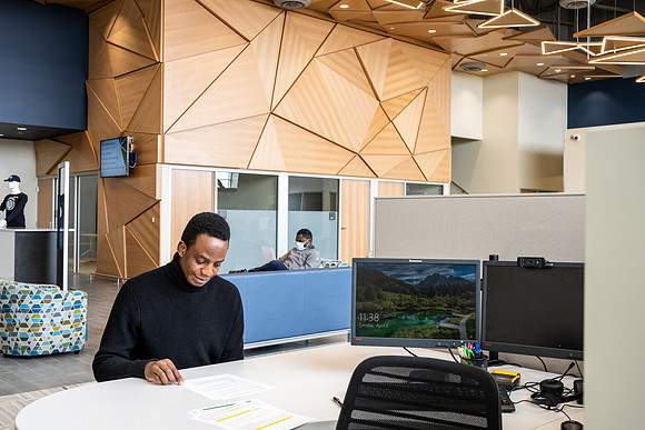 BYU-Idaho Career Center in it's new space in the Manwaring Center.