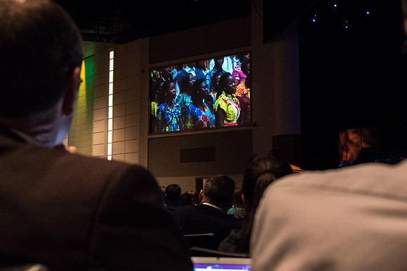 Devotional musical number was a live broadcast of BYU Pathway Worldwide students choir in Accra, Ghana. April 2017