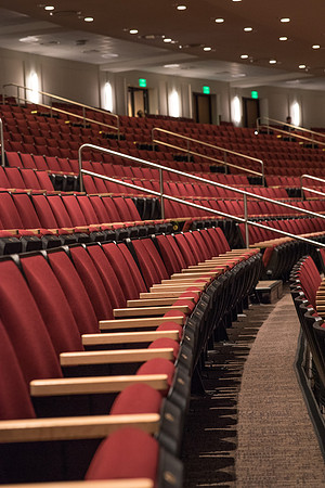 The I Center on the BYU-Idaho campus. 2017