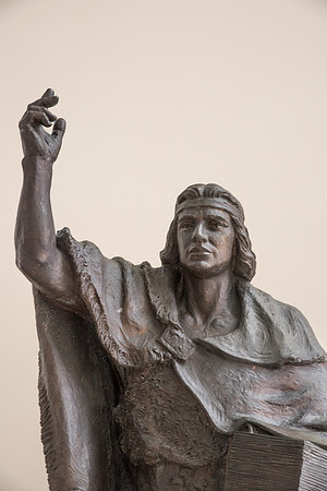 Art in the BYU-I Center. 2017