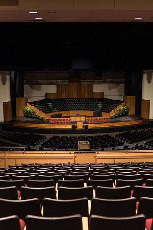 The I Center on the BYU-Idaho campus. 2017