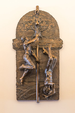 Art in the BYU-I Center. 2017