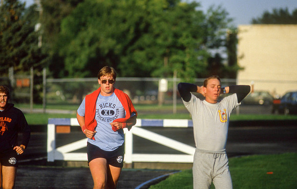 Ricks College Students. Sept 1987