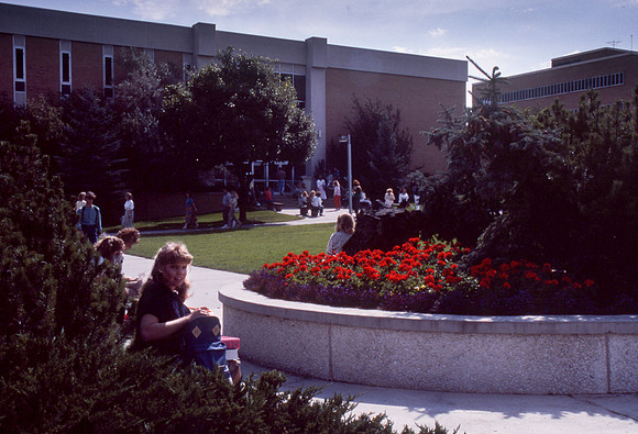 Ricks College Students. Sept 1987