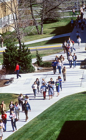 Ricks College Students. Sept 1988