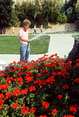 Ricks College Students. Sept 1988