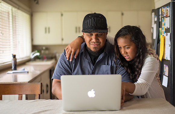 Tony and Elizabeth Hinemoa Nau. April 2017
