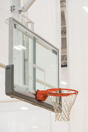 The basketball courts in the BYU-I Center. 2017