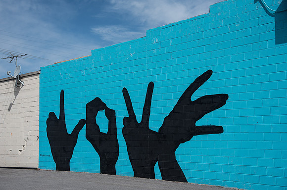 A mural in Rexburg. 2017