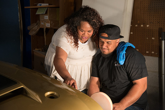 Tony and Elizabeth Hinemoa Nau. April 2017