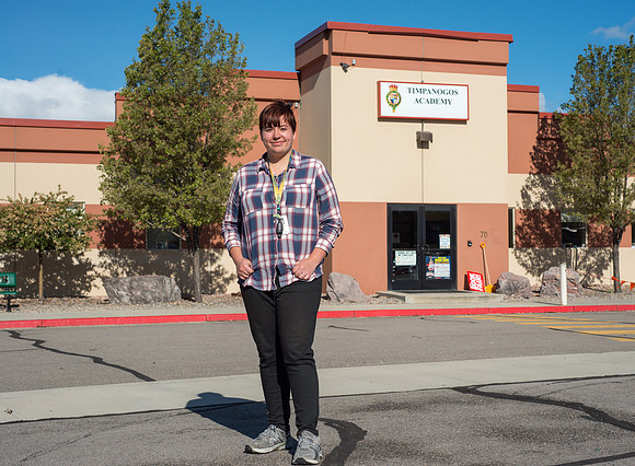 Teachers Aid at Timpanogas Academy in Lindon, Utah. April 2017
