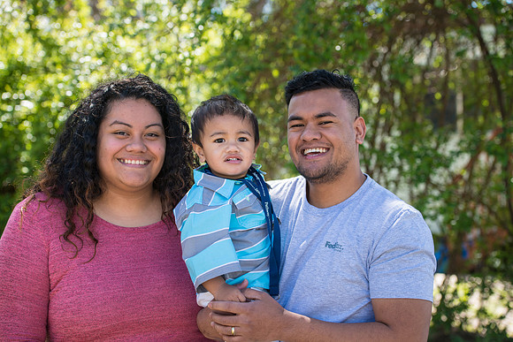 Pathway, Lesila and Vaie Kitekei'aho family. April 2017