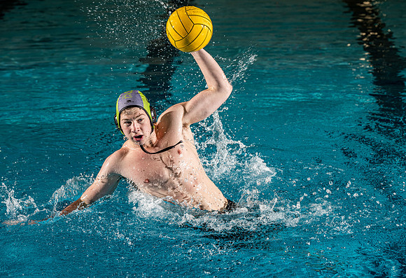 Swimming Pool fitness banner photoshoot.
