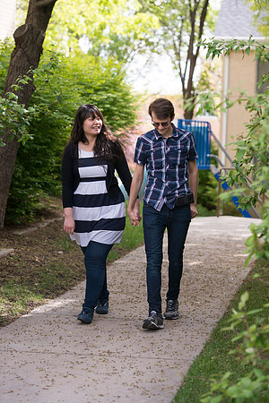 Pathway student, Chia Hsin and husband Kai Webber, April 2017