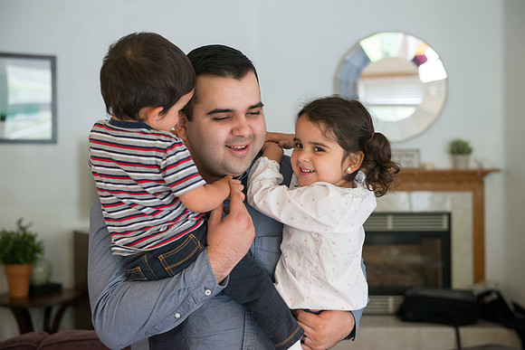 Hugo and Natalia family, April 2017
